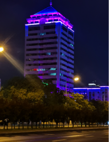 威海(hai)衞生大(da)廈亱(ye)景亮化