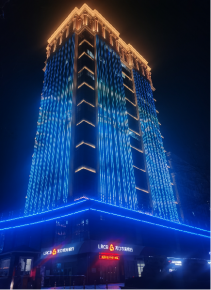 煙檯(tai)益豐禦祥大廈亱(ye)景亮化